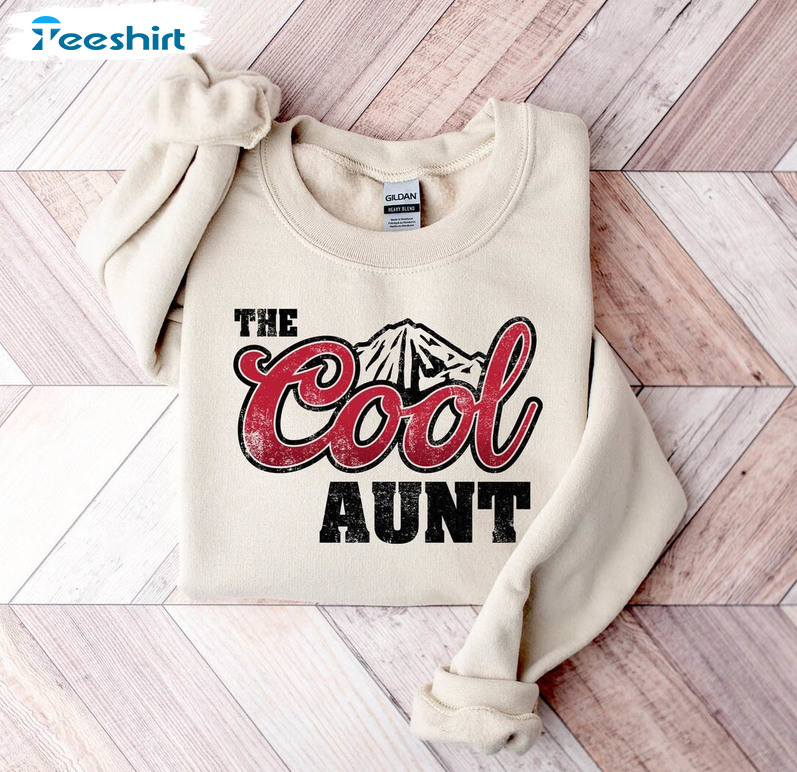 Comfort The Cool Aunt Unisex T Shirt , Cool Design Cool Uncles Club Shirt Crewneck
