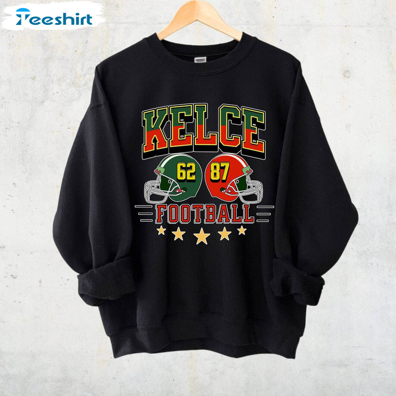 Must Have Kelce Brothers Super Bowl Shirt, American Football Crewneck Sweater