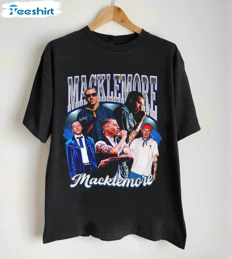 Retro Macklemore Ben Tour Shirt, Limited Macklemore Unisex Hoodie Long Sleeve