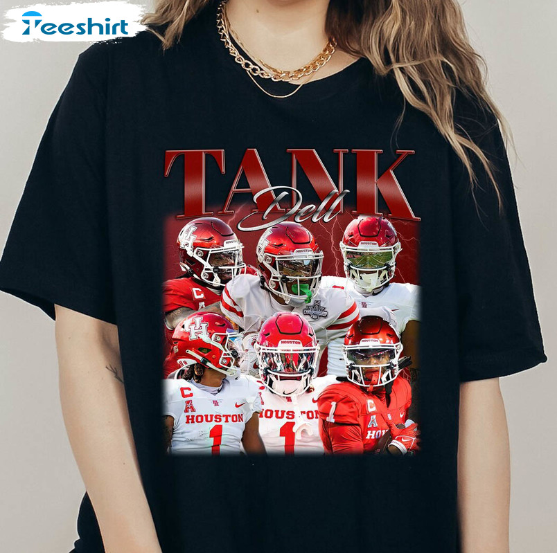 Tank Dell Vintage Shirt, Cool Design Football Unisex Hoodie Unisex T Shirt