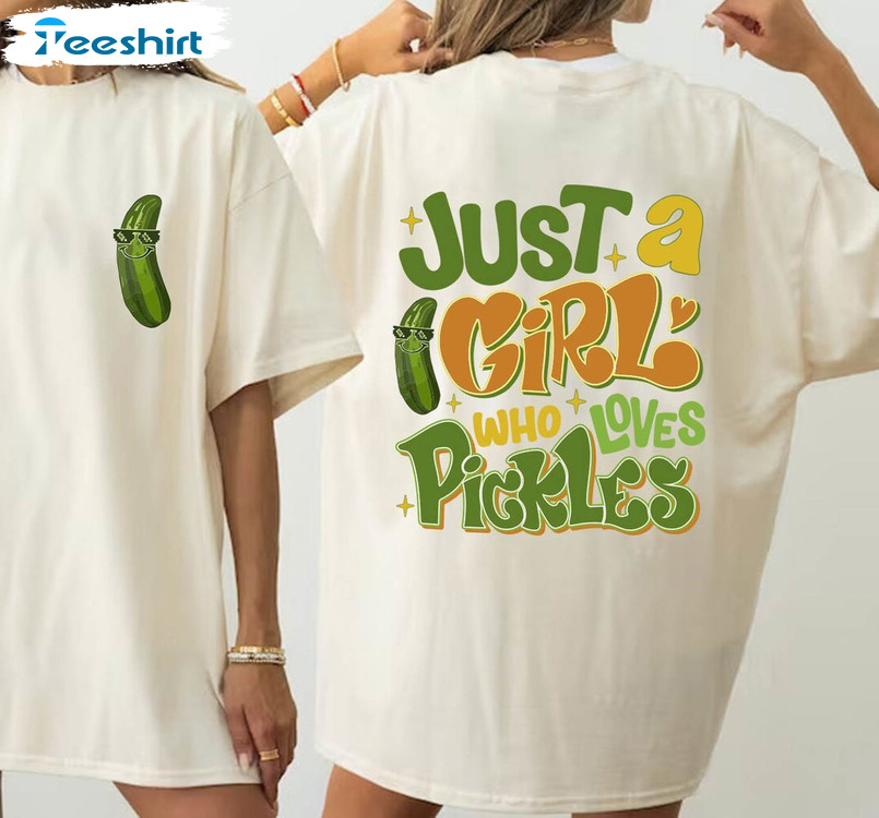 Limited In My Pickle Era Shirt, A Girl Who Loves Pickles Sweatshirt Crewneck
