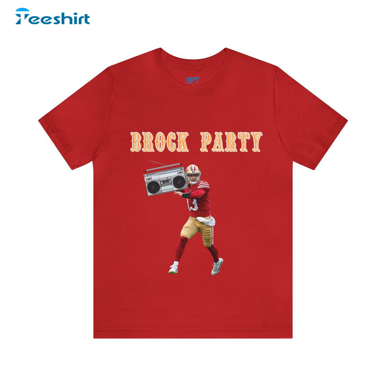 New Rare Big Cock Brock Shirt, San Fransisco 49ers Short Sleeve Unisex T Shirt