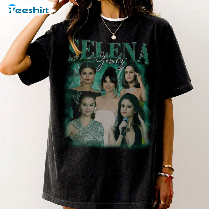 Limited Selena Gomez Shirt, Comfort Colors Singer Sweatshirt Unisex Hoodie