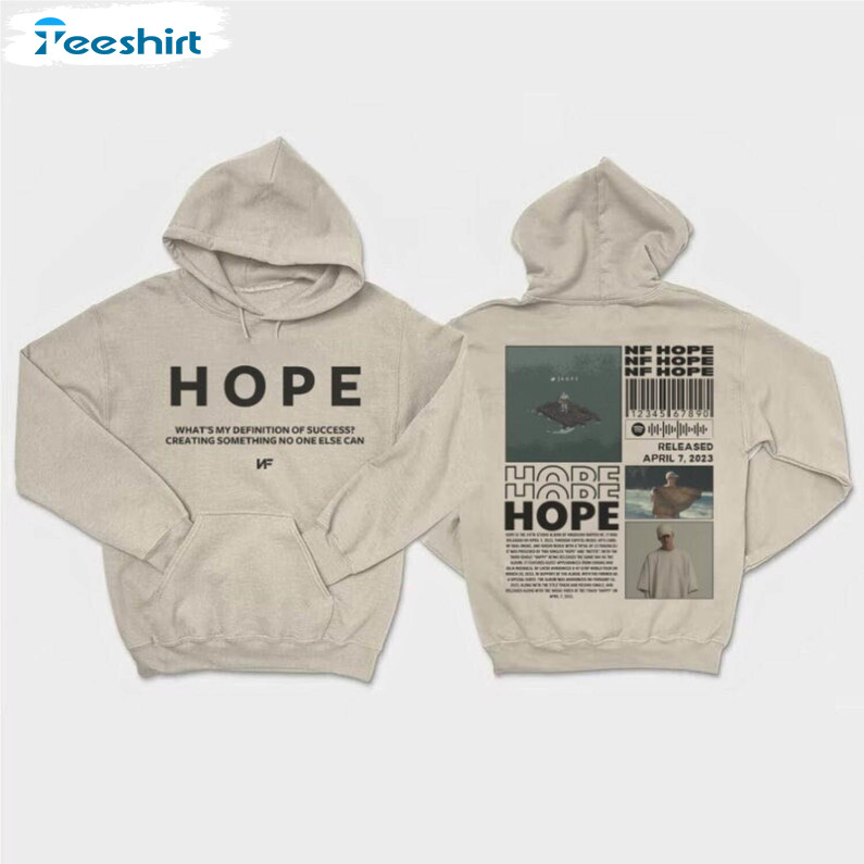 New Rare Nf Hope Tour Shirt, Trendy Hope Album Hoodie Unisex T Shirt