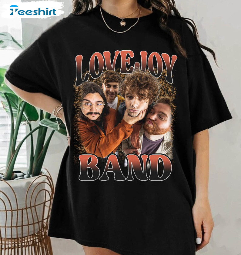 Comfort Colors Lovejoy Band Shirt, Fantastic Lovejoy Band Tour Crewneck Sweater