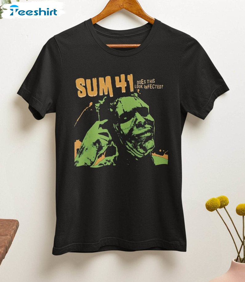 New Rare Sum 41 Shirt, Cool Design Rock Band Unisex Hoodie Tee Tops