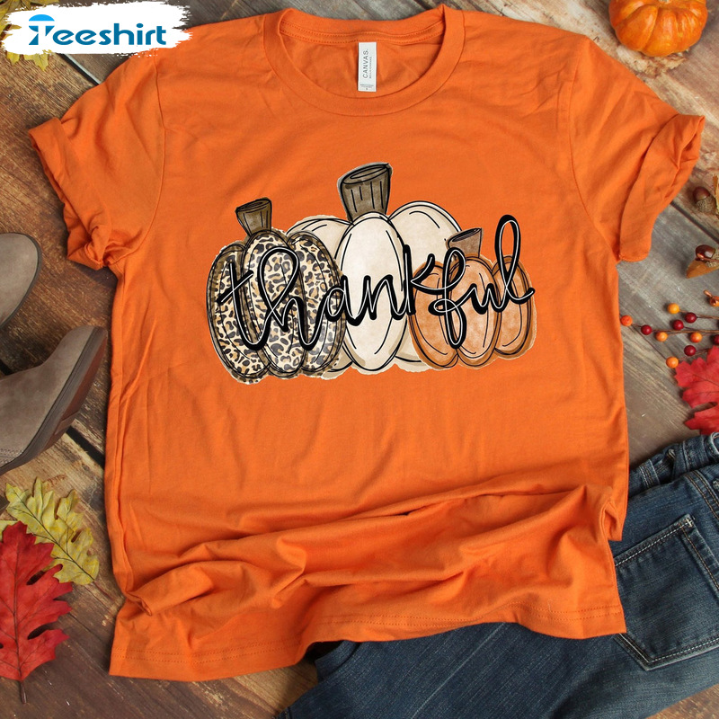 thankful pumpkin shirt