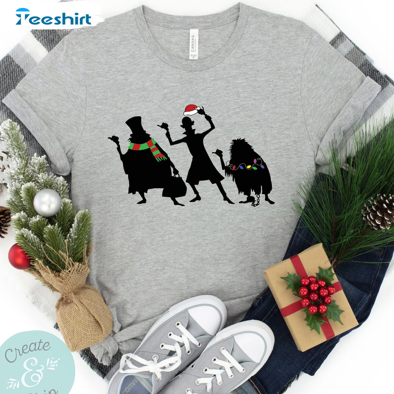 Hitchhiking Ghosts Shirt - Disney World Christmas Sweater Crewneck