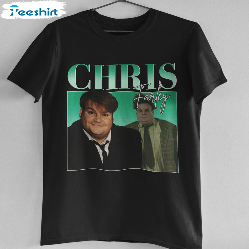 Chris Farley 90s Shirt - Bootleg Retro Vintage Sweatshirt Crewneck