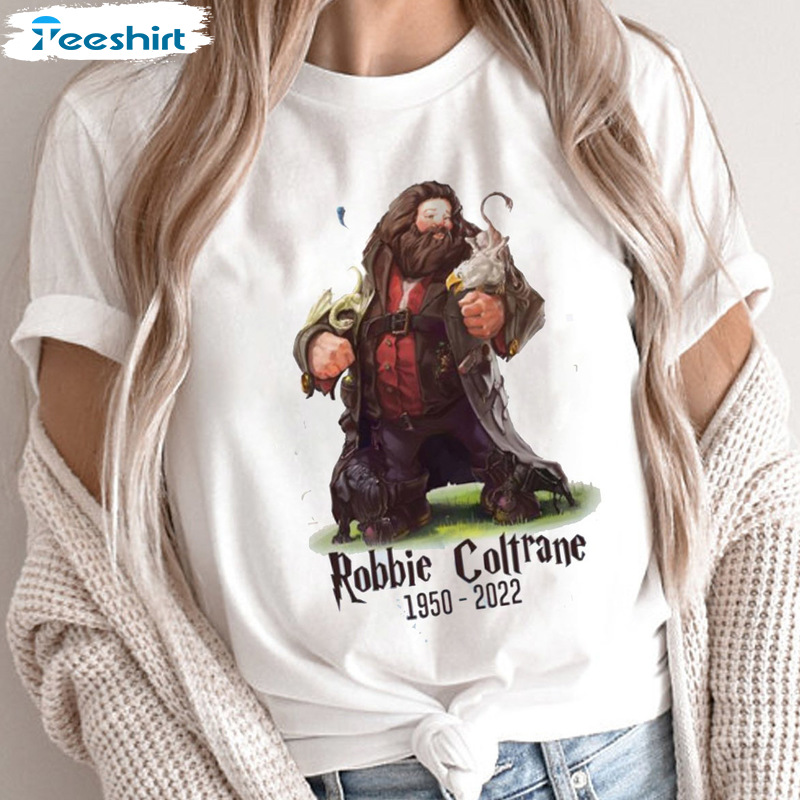 Robbie Coltrane Shirt - Thank You For The Memories Long Sleeve Tee Tops