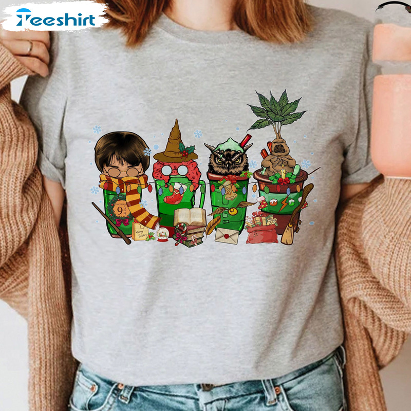 Christmas Latte Coffee Shirt - Universal Studios Magic Sweatshirt Long Sleeve