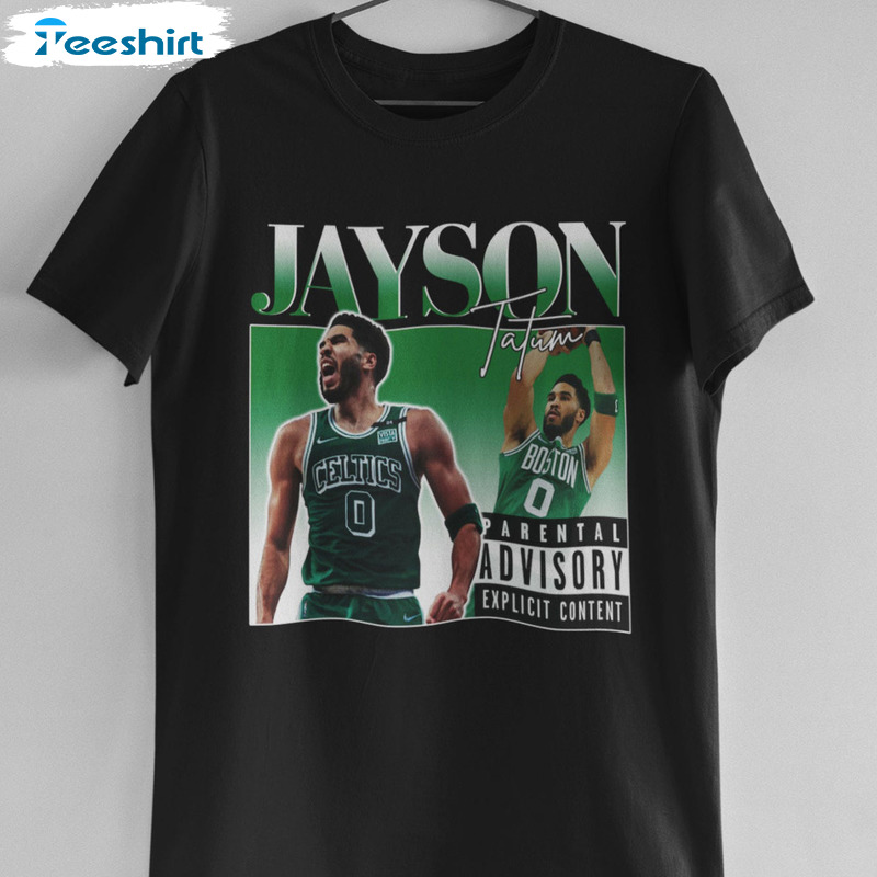 Jayson Tatum Shirt - Boston Celtics Bootleg Vintage Sweatshirt Tee Tops