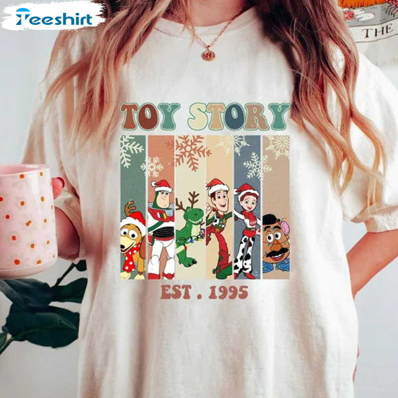 Toy Story Christmas Shirt - Disney World Christmas Unisex Hoodie Sweater