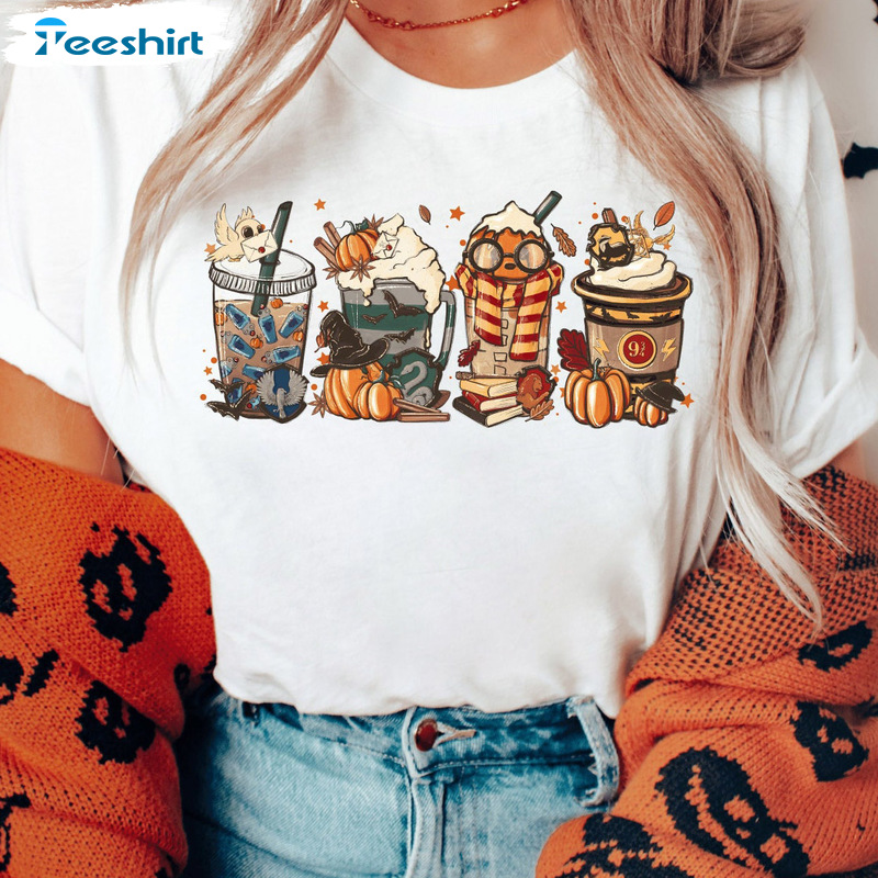 Harry Fall Shirt - Spice Latte Thanksgiving Coffee Sweatshirt Unisex T-shirt