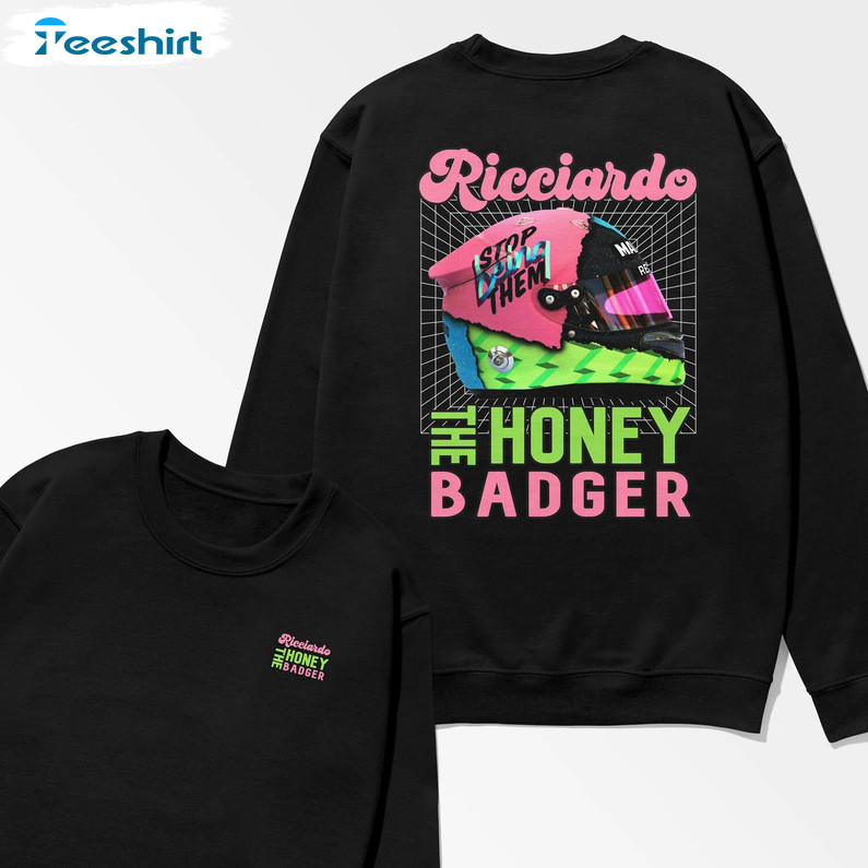 Groovy Daniel Ricciardo Shirt, Creative Ricciardo Sweatshirt Short Sleeve