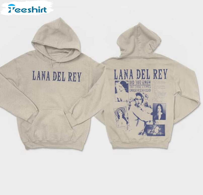 Fantastic Lana Del Rey Tour Shirt, Vintage Lana Del Rey Merch Short Sleeve Hoodie