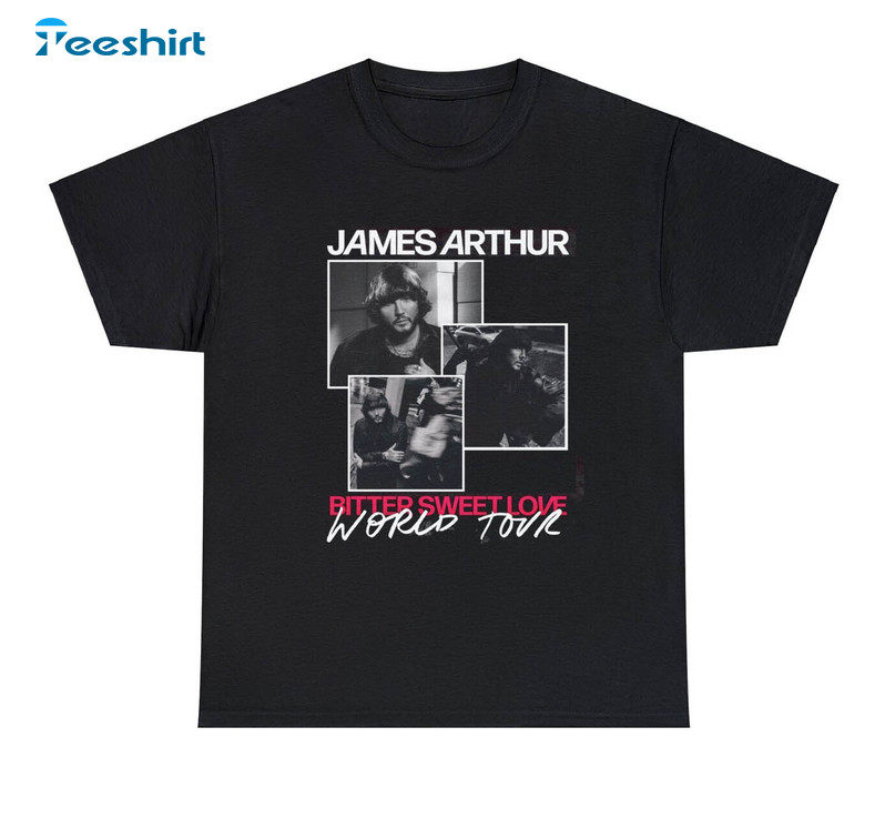 Trendy Bitter Sweet Love 2024 World Tour Sweatshirt , James Arthur Shirt Long Sleeve