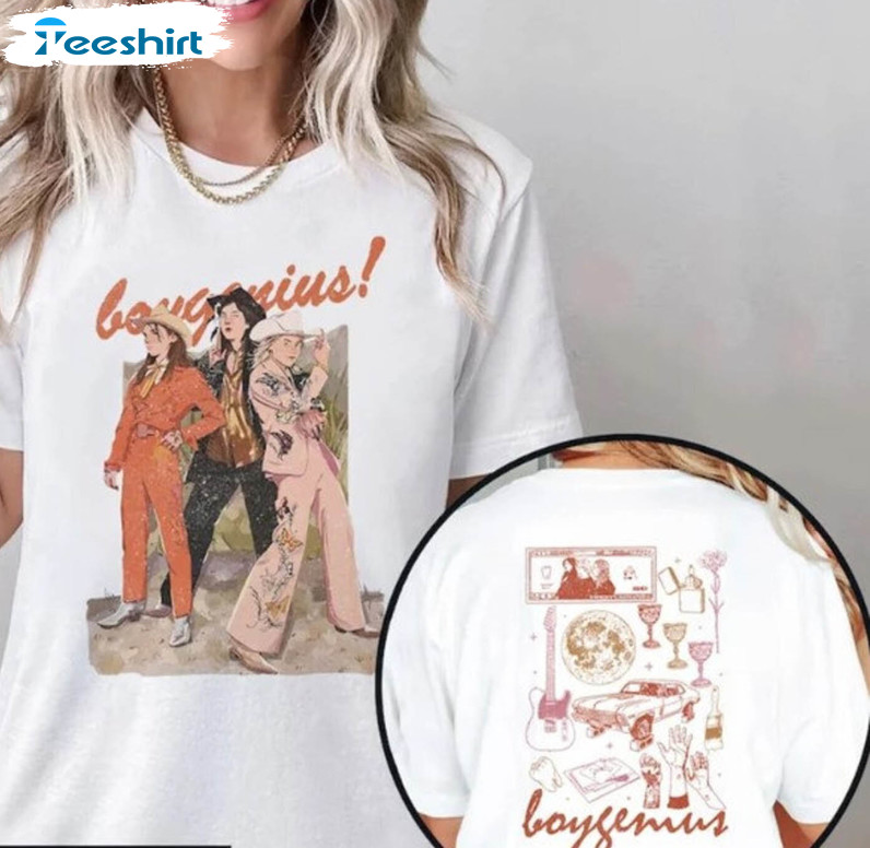 Comfort Boygenius Band Shirt, Boygenius Tour 2023 Long Sleeve Unisex T Shirt