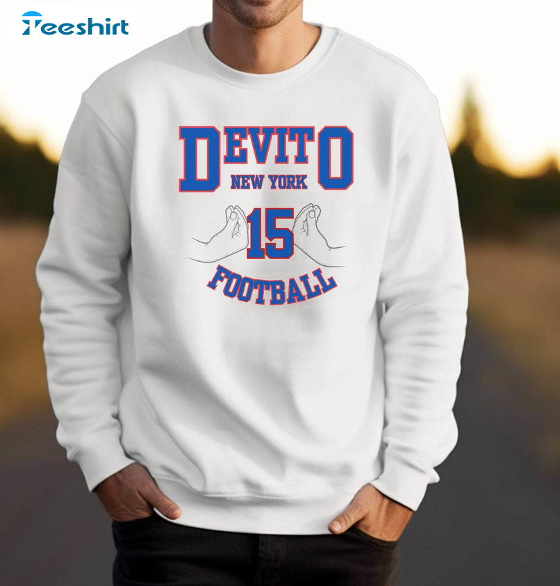 Trendy Devito New York Football Unisex T Shirt , Tommy Devito Shirt Long Sleeve