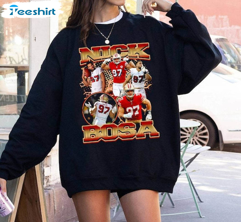 Must Have Nick Bosa Sweatshirt, Groovy Football Unisex T Shirt Tank Top