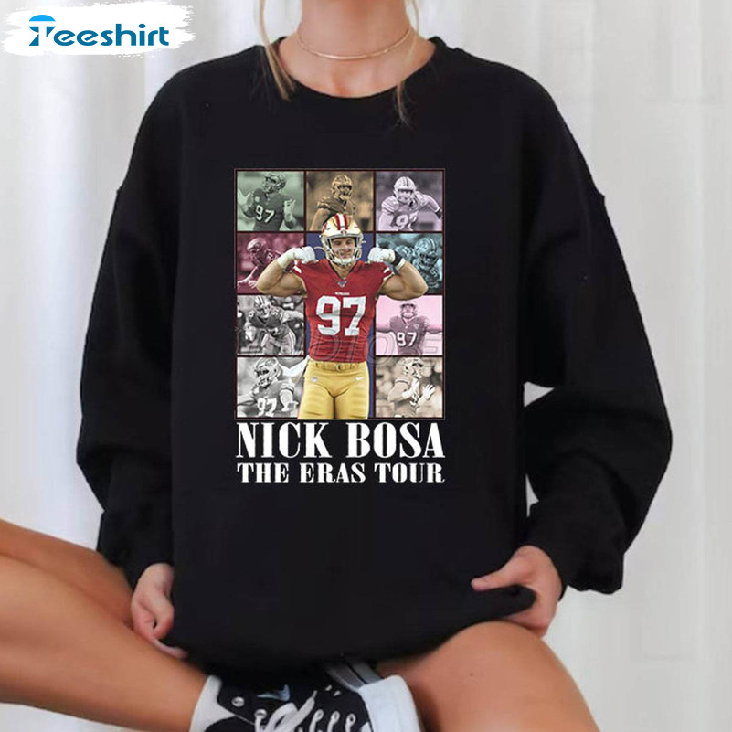 New Rare Nick Bosa The Eras Tour Unisex T Shirt , Nick Bosa Sweatshirt Tank Top