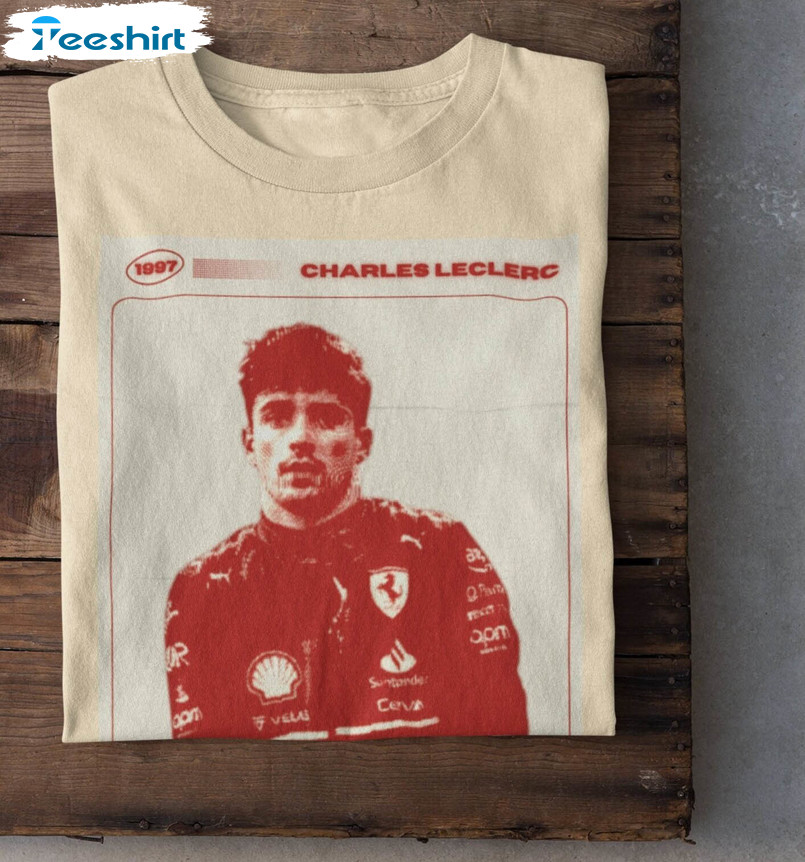 Charles Leclerc New Rare Shirt, Awesome Scuderia Team Sweatshirt Unisex Hoodie