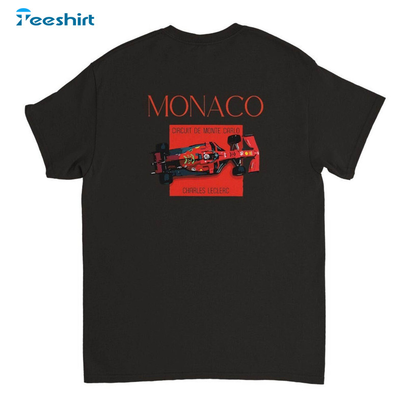 Must Have Monte Carlo Shirt, Awesome Formula Racing Long Sleeve Tee Tops