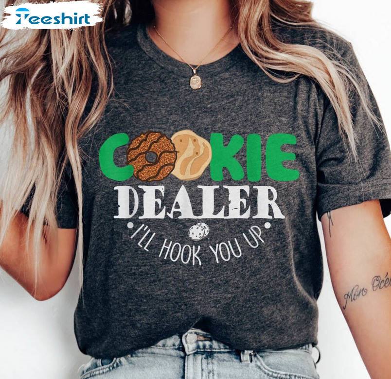 Vintage Cookie Dealer Shirt, Unique I'll Hook You Up Short Sleeve Unisex T Shirt