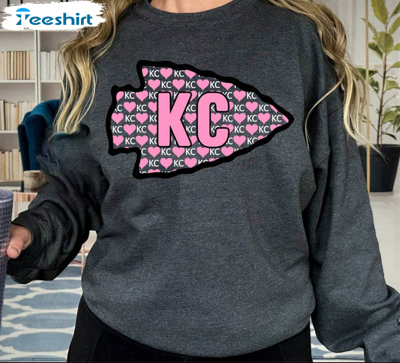 Kansas City Tshirt, Kansas City Chiefs Top, Chiefs Shirt Women