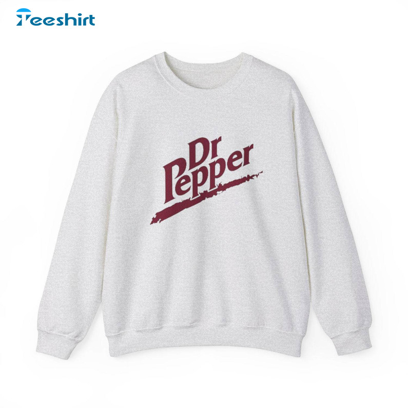 Dr Pepper Vintage Shirt, Retro Dr Pepper Cans Long Sleeve Sweater