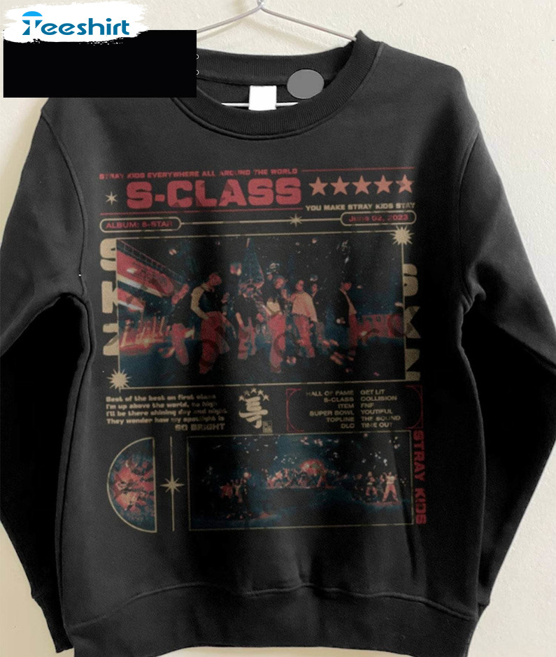 Stray Kids 5 Star New Rare Shirt, Unique Star New Album Unisex Hoodie Sweatshirt