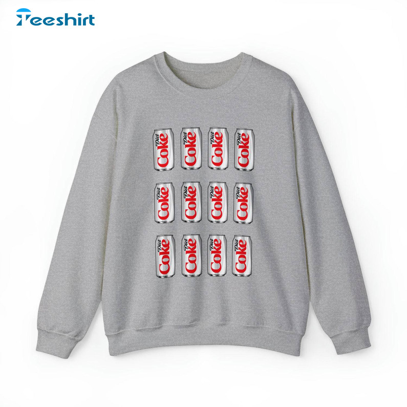 New Rare Diet Coke Sweatshirt, Must Have Dr Pepper Shirt Unisex Hoodie