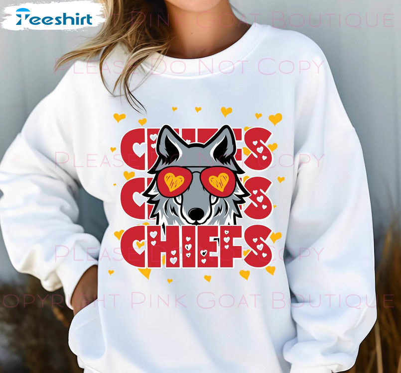 Cool Design Kansas City Chiefs Valentines Day Shirt, Kc Football Hoodie Sweatshirt