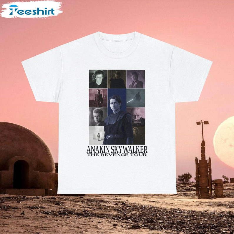 Cute Anakin Skywalker Eras Tour T Shirt , Anakin Skywalker Groovy Shirt Crewneck