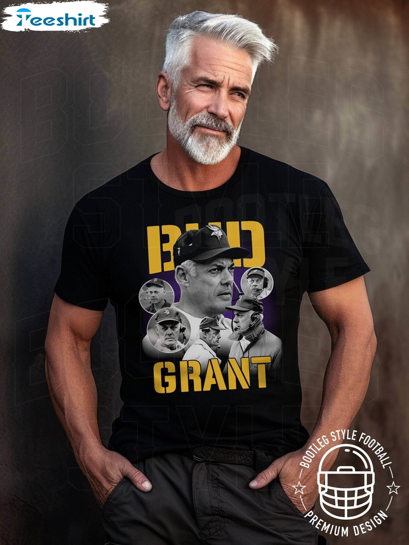 Must Have Bud Grant Fantastic Shirt, Minnesota Football Short Sleeve Unisex T Shirt