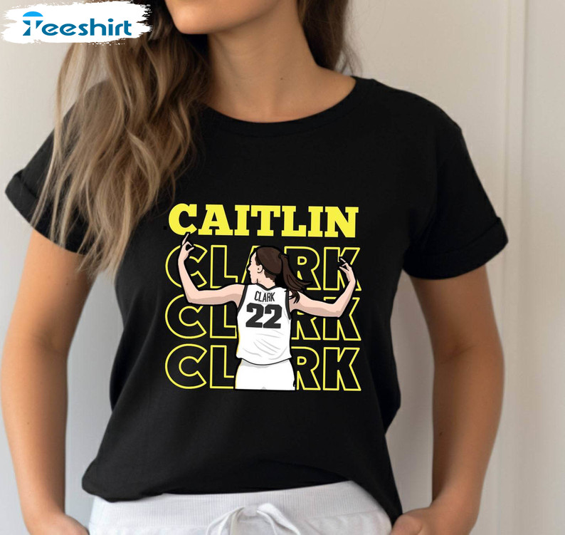 Awesome Caitlin Clark Shirt, Must Have Iowa Basketball Unisex Hoodie Long Sleeve