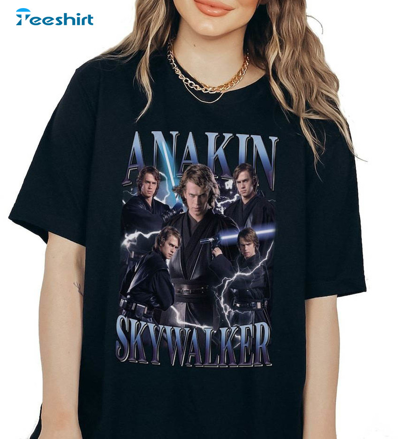 Must Have Anakin Skywalker Shirt, Unique Star Wars 90s Long Sleeve Unisex T Shirt