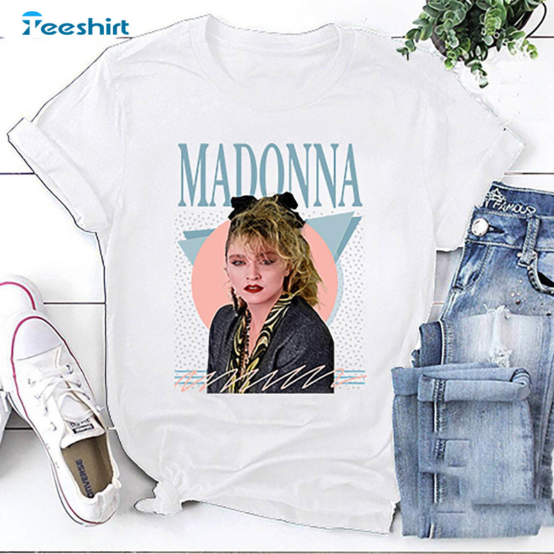 Madonna Tour Inspirational Shirt, Must Have Madonna Unisex Hoodie Short Sleeve