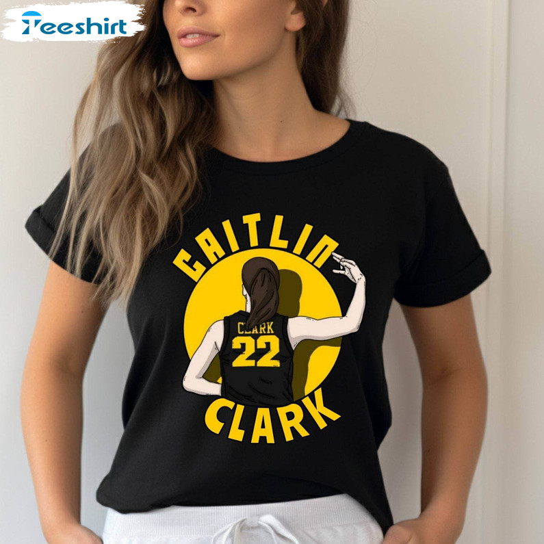 Cool Design Caitlin Clark Shirt, Creative Caitlin Clark Fan Short Sleeve Unisex T Shirt