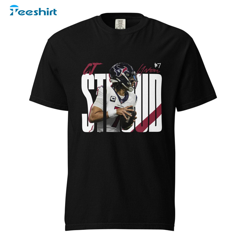 New Rare Cj Stroud Shirt, Comfort Long Sleeve Short Sleeve For Football Lover