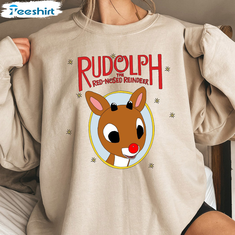 Rudolph the red nosed best sale reindeer sweatshirt