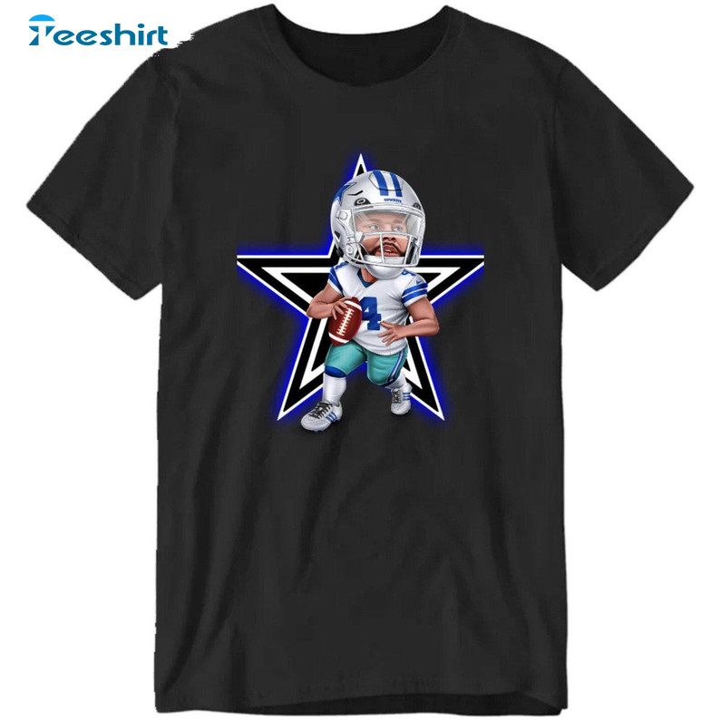 Limited Dak Prescott Shirt, Creative Sports Crewneck Short Sleeve