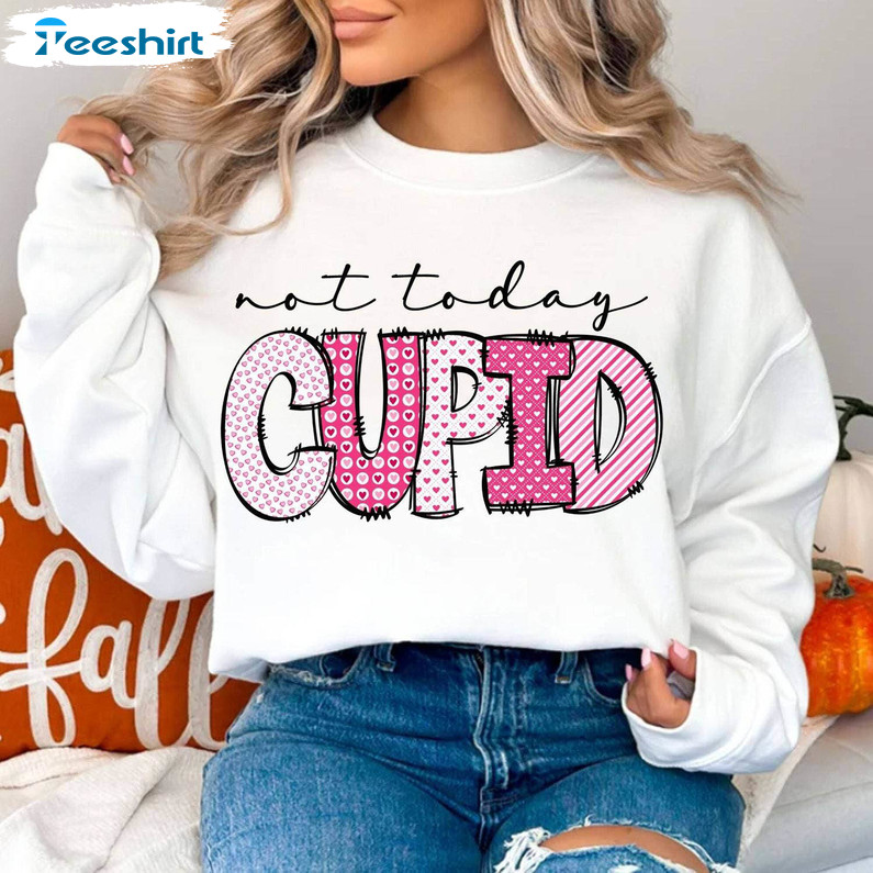 Must Have Not Today Cupid Shirt, New Rare Valentines Tee Tops Unisex T Shirt