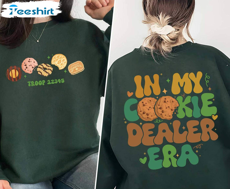 Limited In My Cookie Dealer Era Sweatshirt, Trendy Cookie Dealer Shirt Long Sleeve