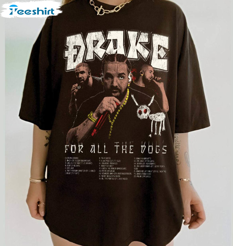 Limited Drake Shirt, Must Have For All The Dogs Album Unisex Hoodie Tank Top