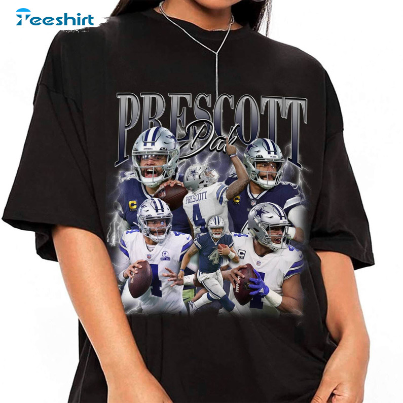 Comfort Dak Prescott Shirt, Trendy Football Long Sleeve Unisex Hoodie