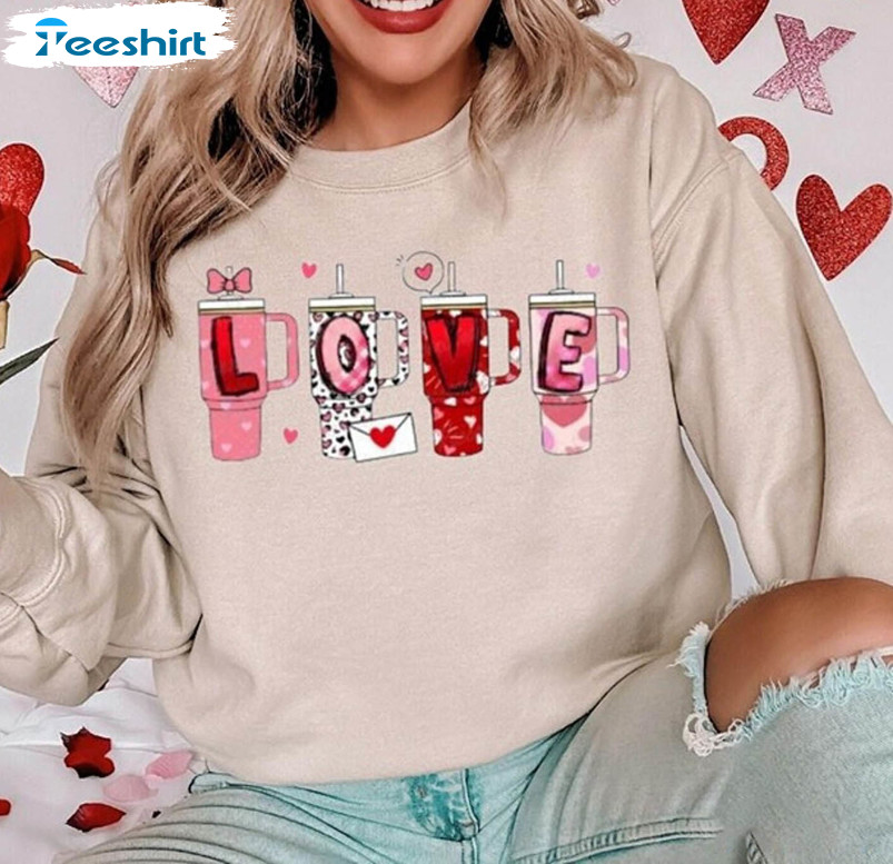 Collection Cup Sweatshirt , Trendy Obsessive Cup Disorder Valentine's Day Shirt Hoodie