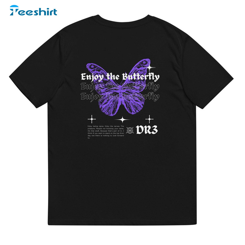 Limited Daniel Ricciardo Sweatshirt, Daniel Ricciardo Enjoy The Butterfly Shirt Crewneck