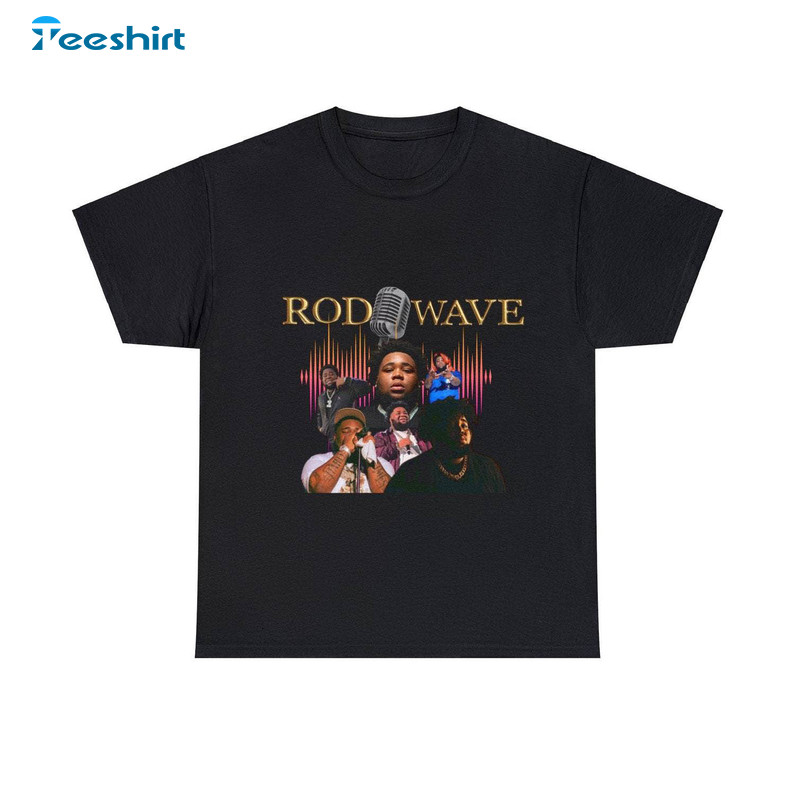 Limited Rod Wave Shirt, Trendy Sweatshirt Short Sleeve Gift For Fans