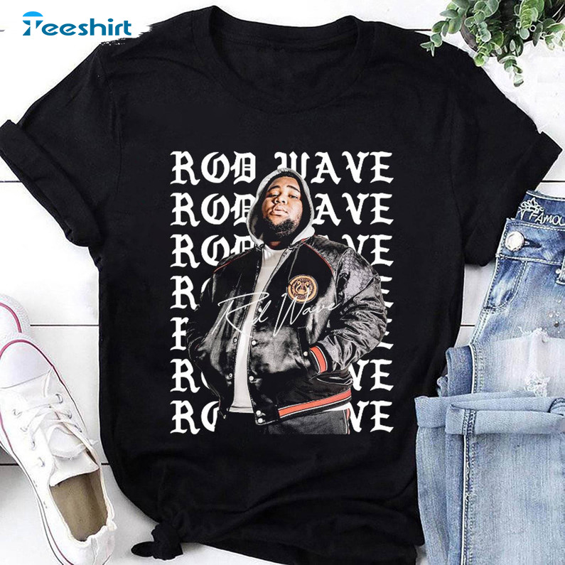 Fantastic Rod Wave Nostalgia Tour 2023 T Shirt, Limited Rod Wave Shirt Short Sleeve